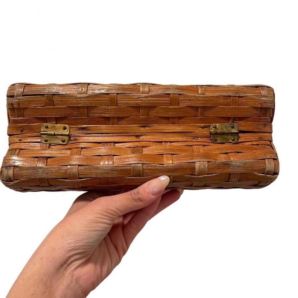 Vintage/antique woven statement purse - Picture 3 of 6